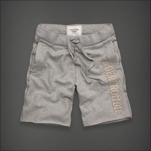 Abercrombie Fitch Hombres Vellón Patalón Corto AF7766